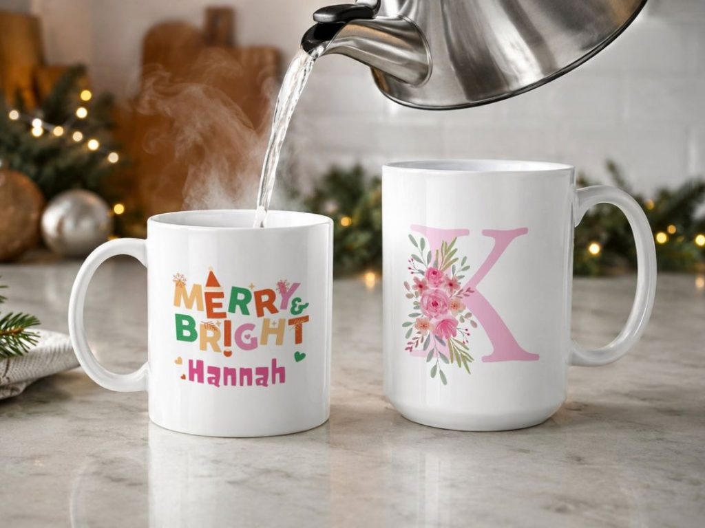 Branded mugs